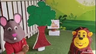 The Lion And The Mouse Satyam International School Satyam Kids