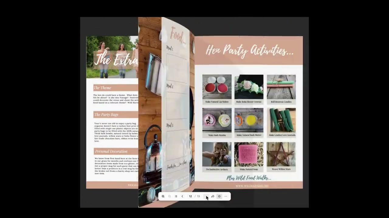 Free hen party planner - download and print today to help you get organised when planning a hen do!