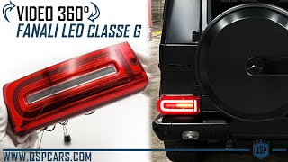 Fanali Posteriori LED Mercedes Classe G W463 Conversione in Nuovo Modello di Classe G | QSPCARS.COM