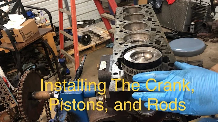 24 Valve 5.9 Cummins Rotating Assembly Installation