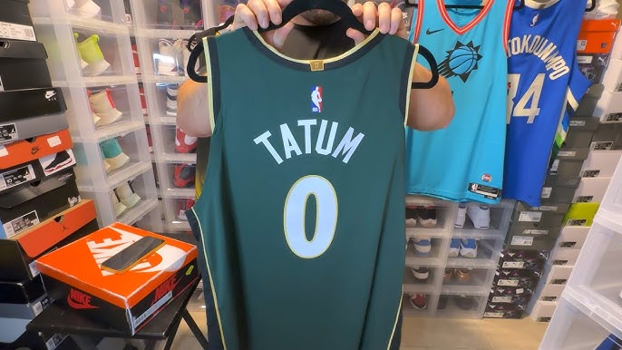 UNBOXING: Jayson Tatum Boston Celtics Nike Authentic City Edition Jersey, Bill  Russell Tribute