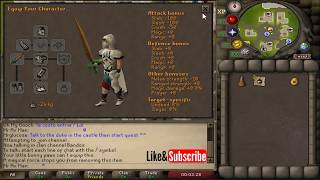 How to get the 24 Carrot Gold Sword in OSRS