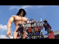optimus prime vs attack on titan in real life