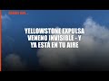 Yellowstone expulsa veneno invisible - y ya está en tu aire #viral #viralshorts #volcanes