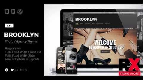 Preview Brooklyn - Creative Responsive WordPress Theme TFore