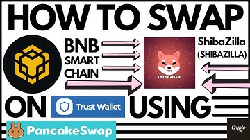 How To Swap From BNB Smart Chain To ShibaZilla (SHIBAZILLA) On Trust Wallet Using Pancake Swap