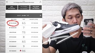 Sepatu KPop Item Putih Gini Doang Mahal Banget! - Unboxing Nike Air Force 1 Para-Noise
