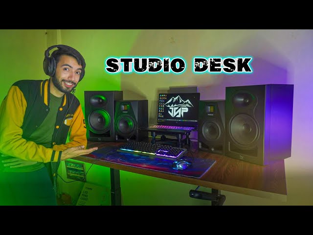 Perfect Height Adjustable Desk for Creators | Jin Office Standing Desk for Studio class=