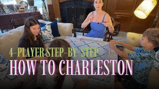 How to Do the Charleston in American Mahjong | 4-Player Demonstration