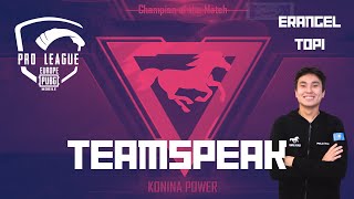 PMPL TEAMSPEAK KONINA POWER. ERANGEL