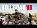 VR Zombie Versus MOTORCYCLE in Hell Road VR | Airlink Gameplay