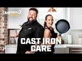 How to care for cast iron skillets