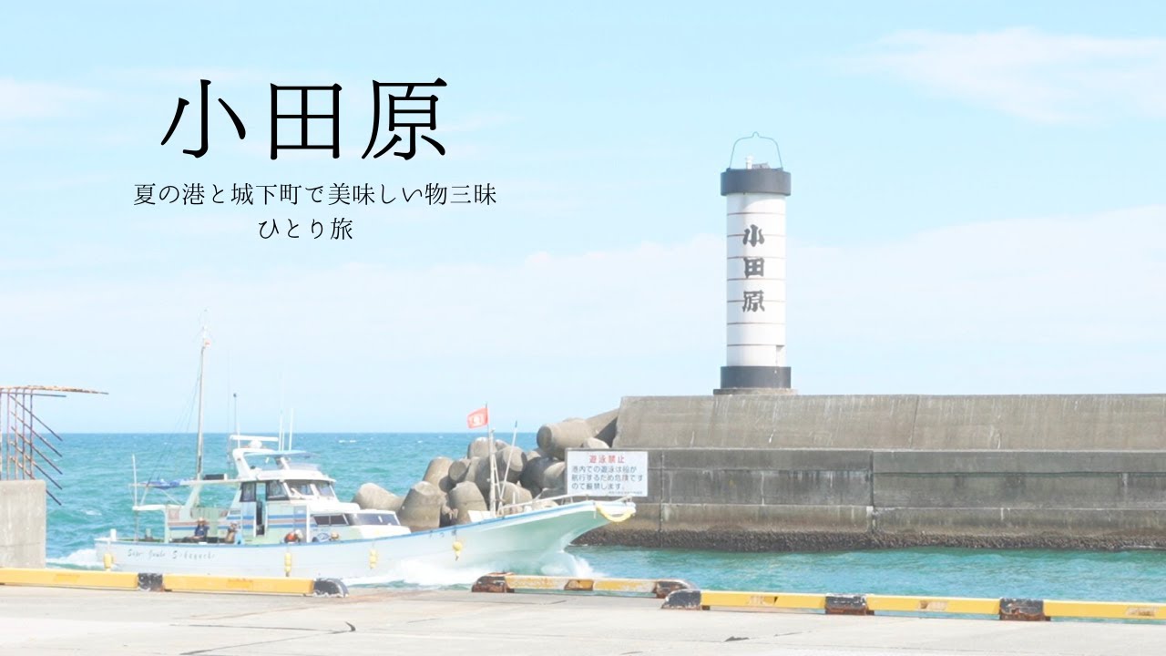 【小田原ひとり旅】港町の絶品グルメから城下町の古民家カフェや昭和レトロな喫茶店まで大満足の日帰り旅｜小田原城｜清閑亭｜さじるし食堂｜ひととせの雪