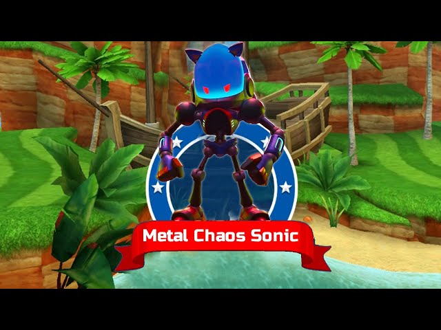 Sonic Prime Dash Netflix Game - Metal Chaos Sonic - All Characters