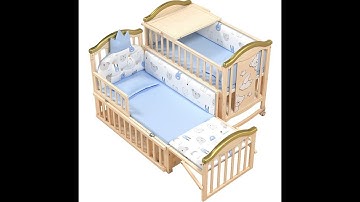 BabyTeddy 12 in 1 baby crib cot India 2025 Improved Model All Features Video