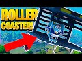I Built a Roller Coaster In LEGO Fortnite...