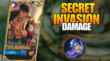 SECRET ITEMS !! THIS SECRET AAMON BUILD IS UNSTOPPABLE (must try) ~MLBB