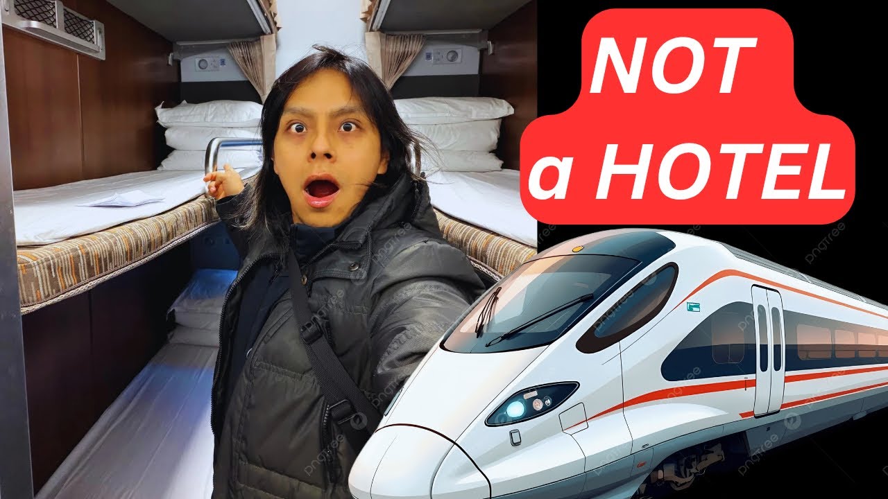  😮 Viajé en un tren con camas en China 🇨🇳 #travel 
