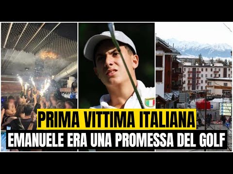 Video Strage in Svizzera. Emanuele Galeppini 16 anni, sarebbe la prima vittima italiana, promessa del golf