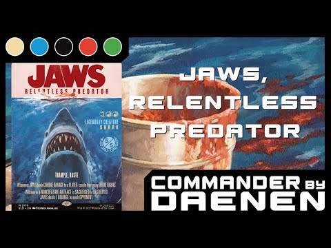 Jaws, Relentless Predator - Mono-Red Commander Deck - YouTube
