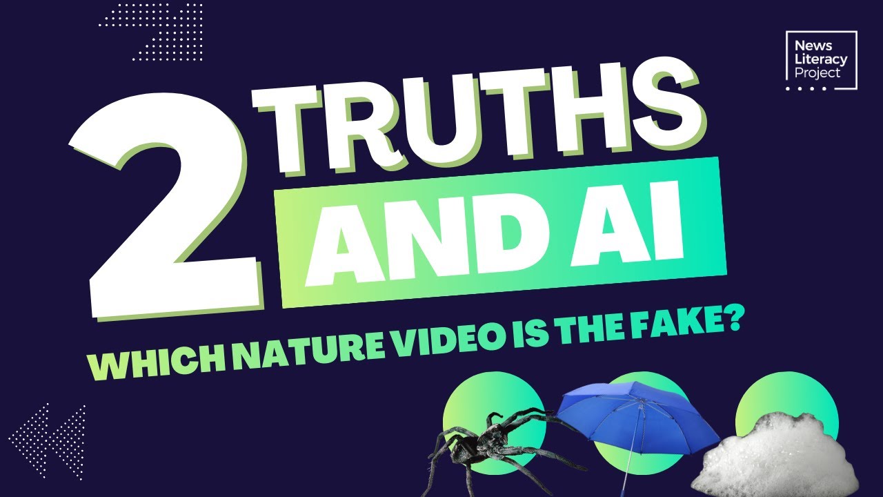 Two Truths and AI: Which nature video is fake?