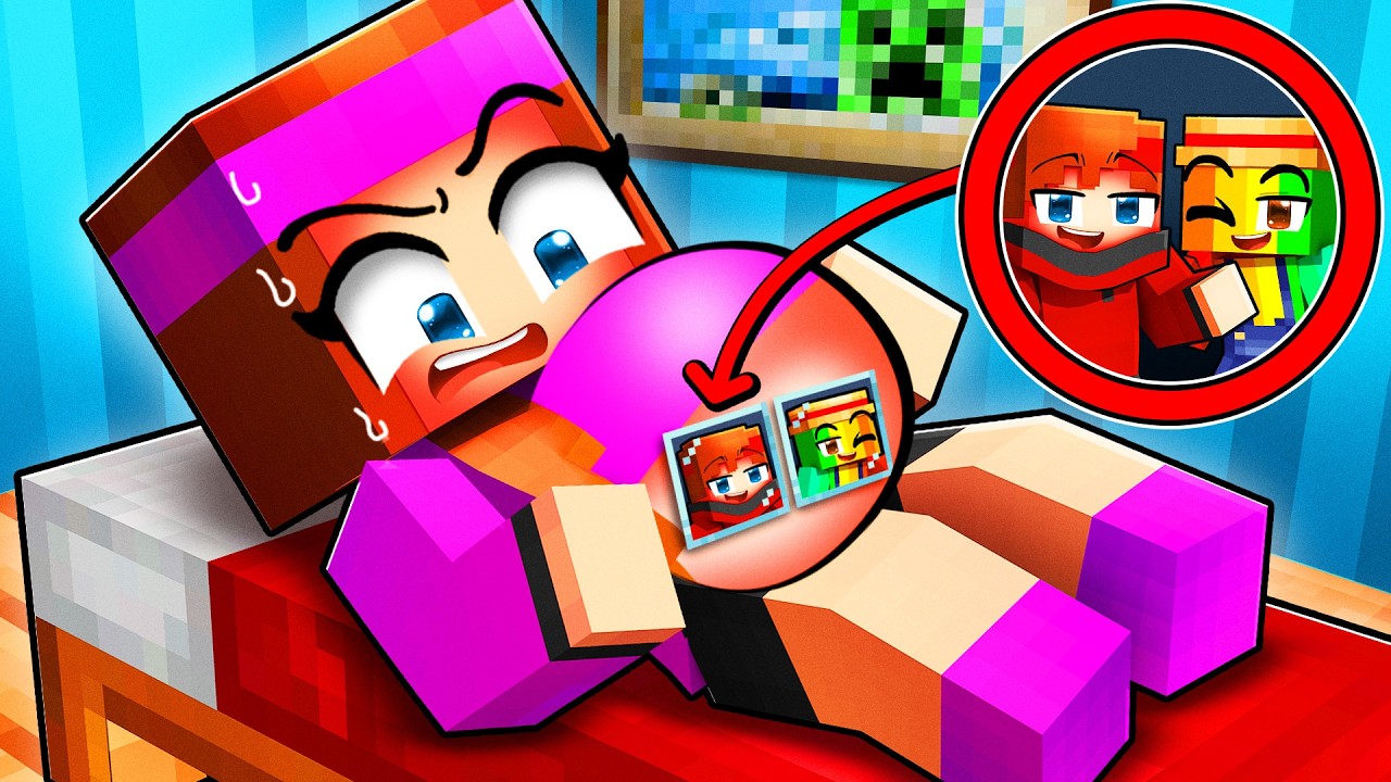 SURVIVRE dans le VENTRE de Anna sur Minecraft !