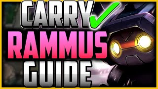 How to Rammus & CARRY (Best Build/Runes) Rammus Beginners Guide Season 14 League of Legends