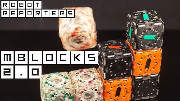 MIT M-Blocks 2.0 Robot Cubes Can Move & Connect to Form Structures