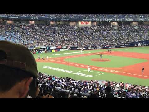 2019年８月25日オリックスvs日本ハム(京セラドーム大阪)田中賢介代打で登場