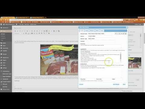 Easy Recipe Plugin Tutorial And Simple Swiss Steak Recipe