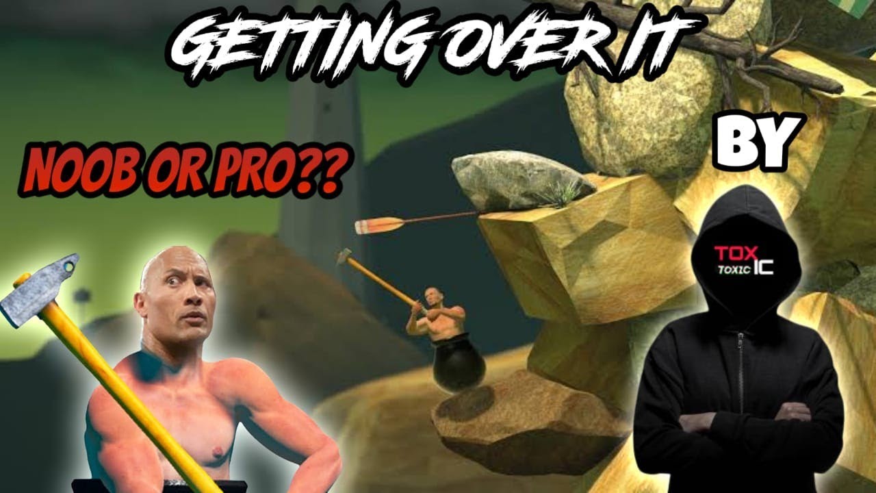 GETTING OVER IT FOR THE FIRST TIME || THE HARDEST GAME || MUST WATCH ...