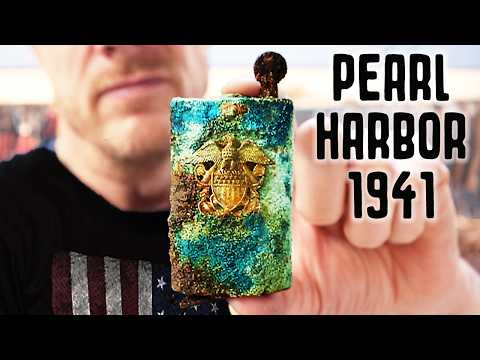 EXTREMELY RARE Lighter Restoration - World War II - Pearl Harbor