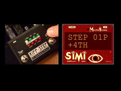Creating Riff-Step Presets using the SIMI Display Emulator - YouTube