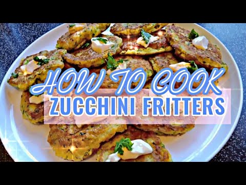 Video: Zucchini Fritters - Läckra Recept