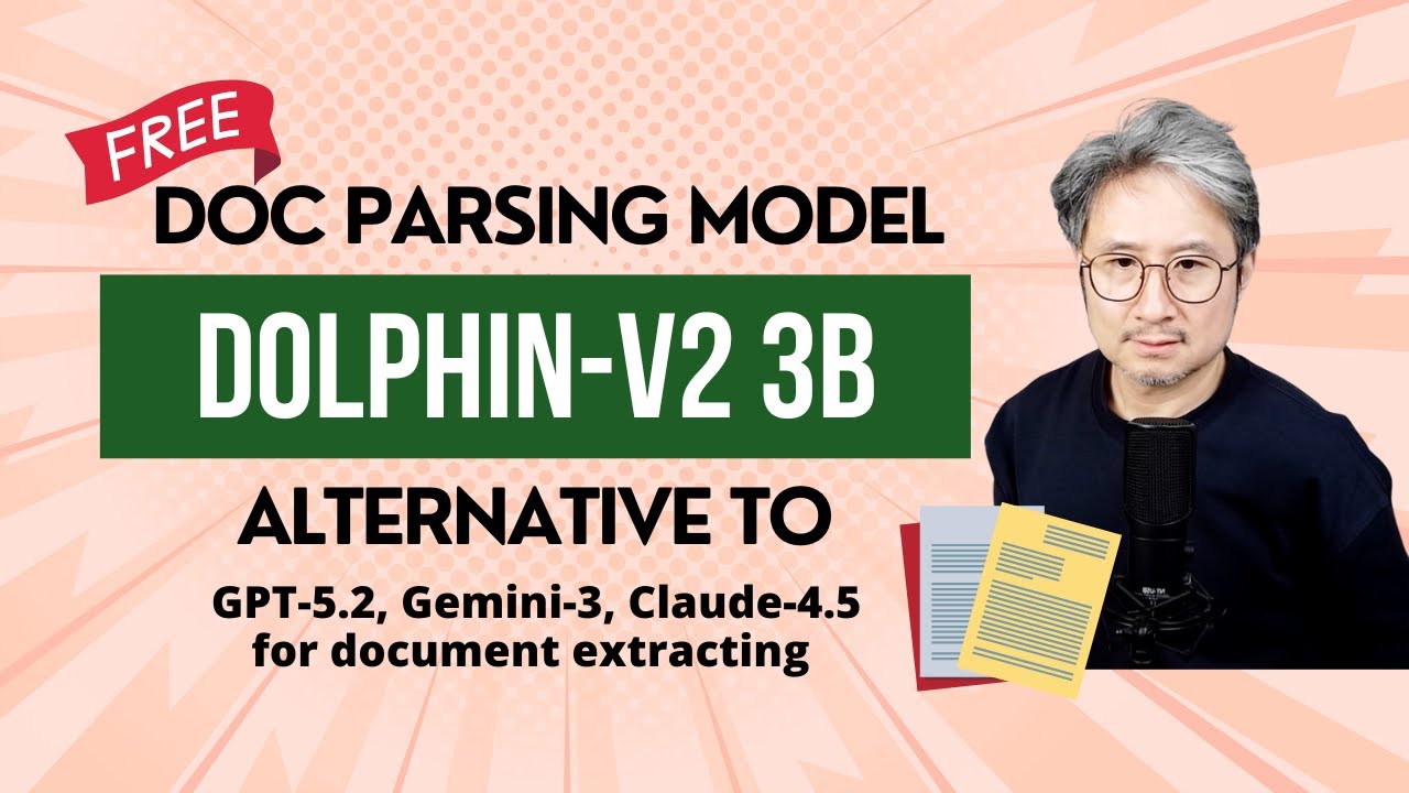 Dolphin v2: Бесплатная альтернатива для анализа документов. Понимание API GPT, Claude, Gemini...