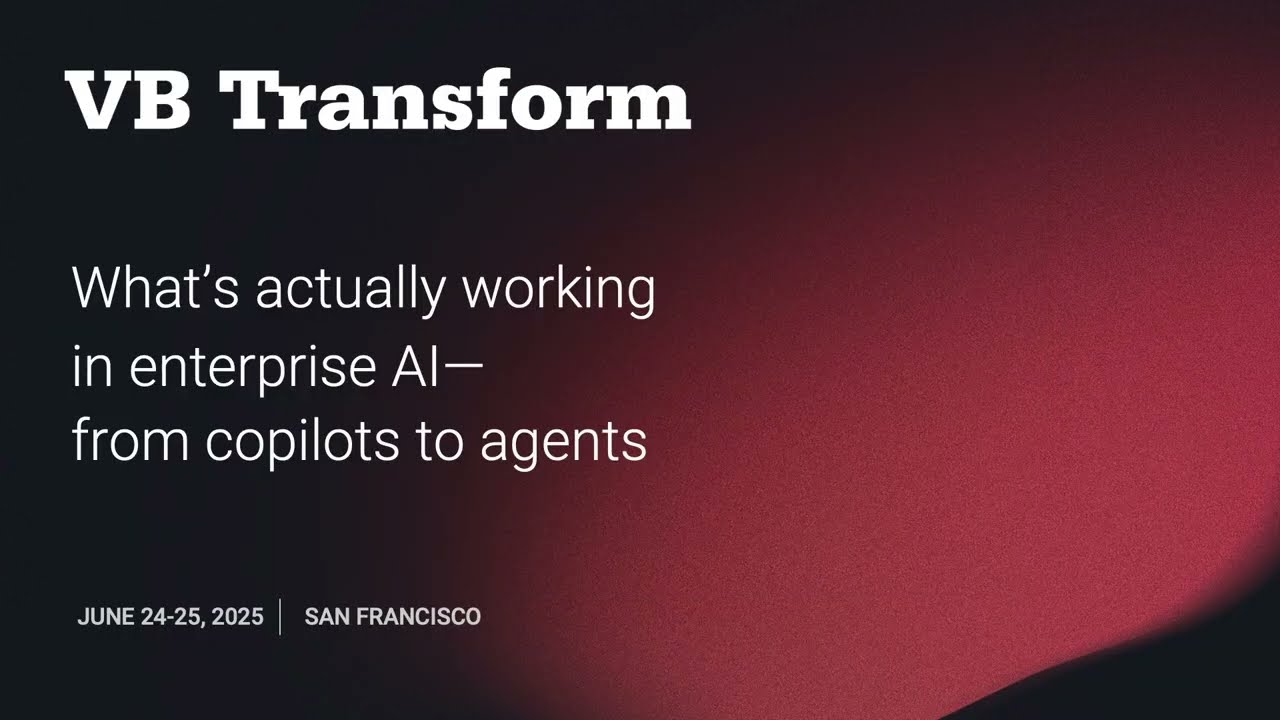 VB Transform 2025 | Opening Remarks from Matt Marshall