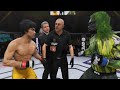 Bruce Lee vs. Man Pubg (EA sports UFC 3)