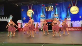 UCSD Dance Team - College Nationals 2016