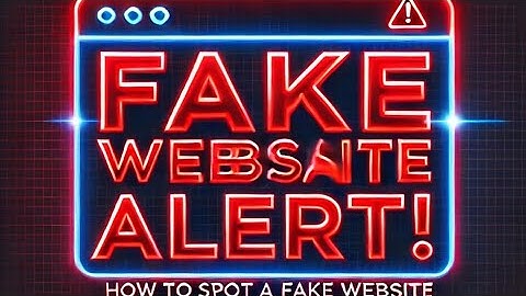 How to Spot a Fake Website in 5 Easy Step mp4
