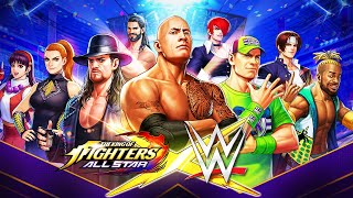 The King of Fighters All Star - All WWE Skills and Finishers