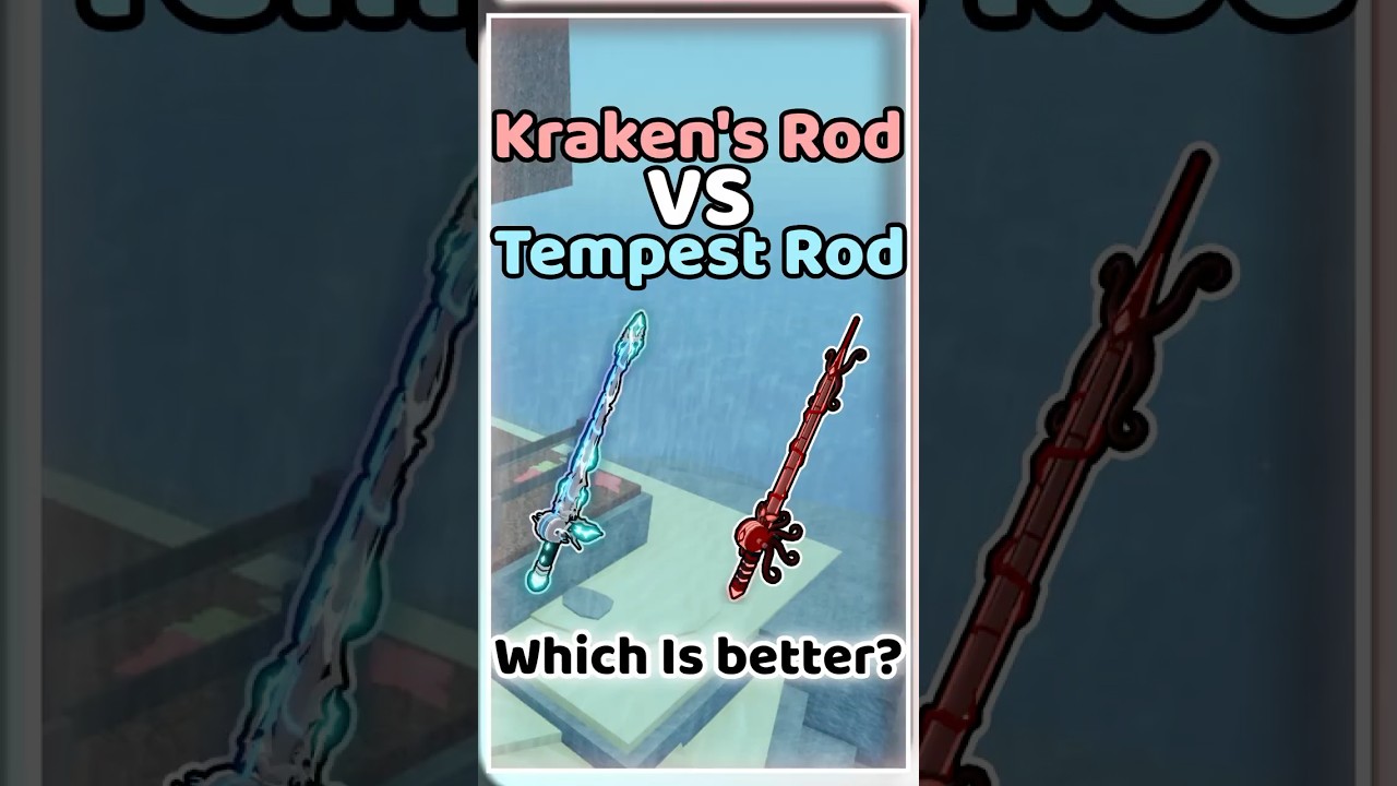 Удочка Кракена против Удочки Бури! Что лучше? 