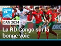 CAN 2024 : La RD Congo sur la bonne voie après son nul face au Maroc • FRANCE 24