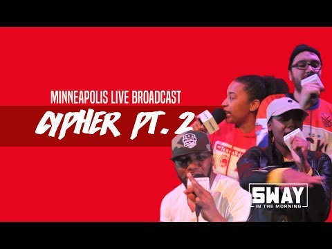 Live in Minneapolis: Local Rappers Freestyle on Sway in the
