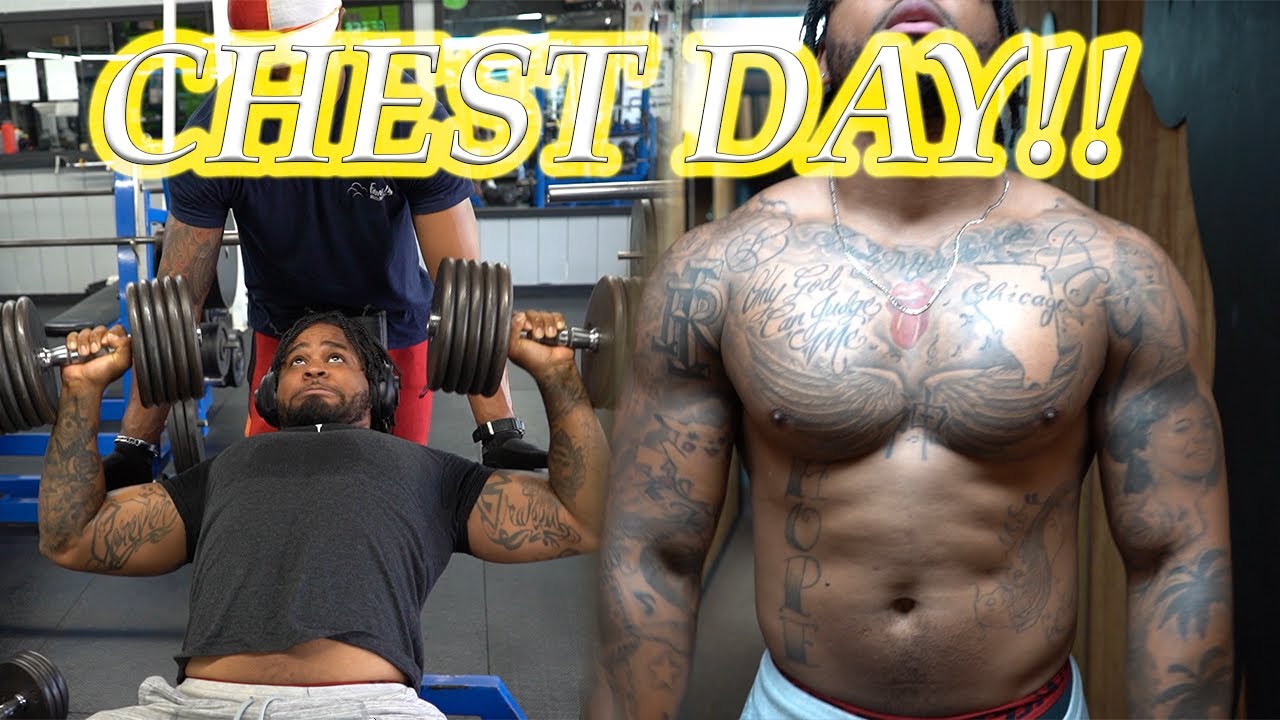 CHEST DAY putting on size!!! - YouTube