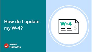 How do I update my W4?  TurboTax Community  Tax Expert Tutorial