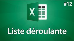 Excel 2016 - Créer une liste déroulante - Tuto #12