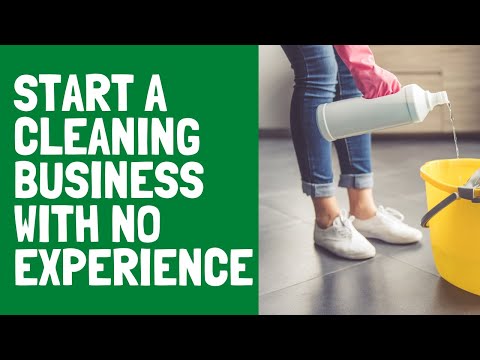 How to start a cleaning business with no experience UK
