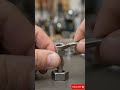This Tiny Ratchet Wrench Is Tightening a Real Hex Nut Like a Full Size Industrial Tool