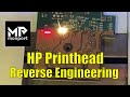 How to reverse engineer an hp printhead with monport laser engraver