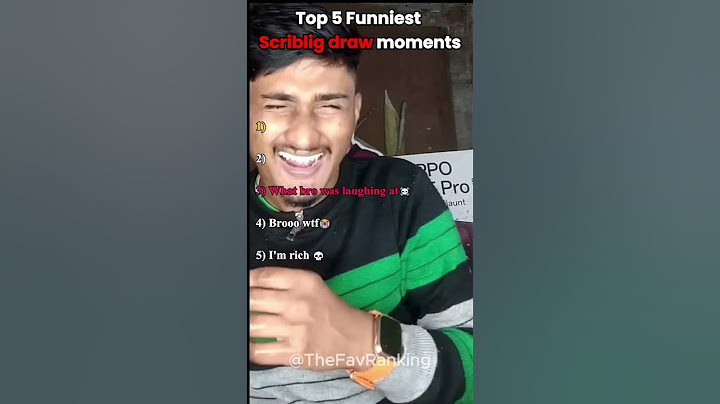 Top5 Best Funniest Scriblig draw moments